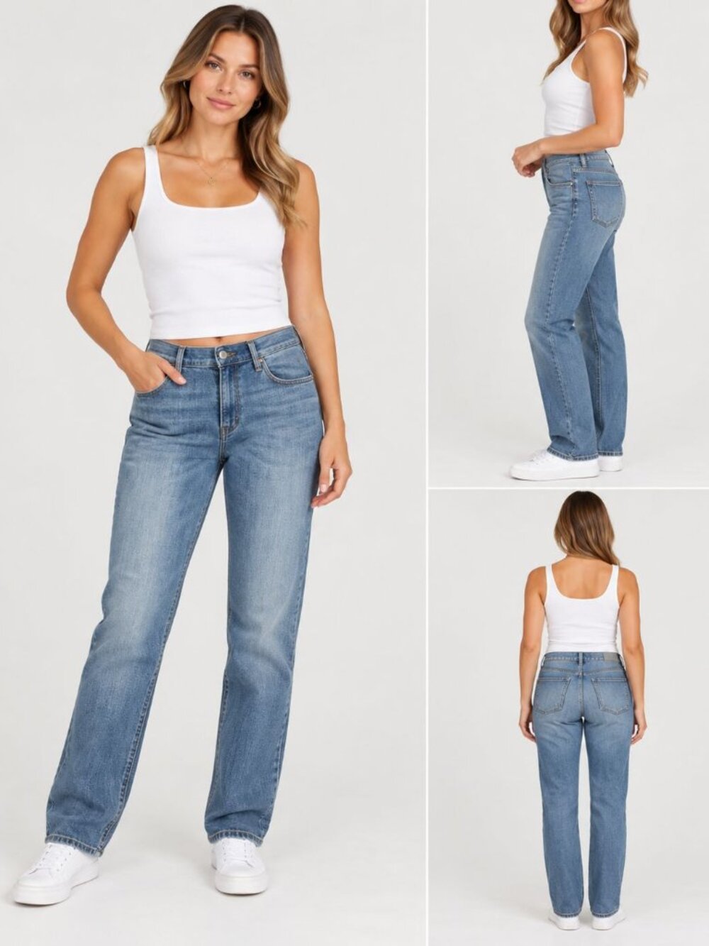 Levi’s Women’s Jeans Light Wash Straight Leg Size 31 Classic Denim Y2K